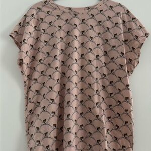 Paul & Joe x Uniqlo pink kitten cat top T-shirt MEDIUM LIKE NEW